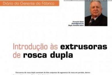 Introdução às Extrusoras de Rosca Duplas - Por Fernando Raizer | Revista Pet Food