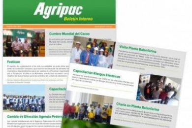Ferraz no Informativo da Agripac, Equador.