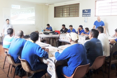 TREINAMENTO SOLDAGEM EM AÇO INOX NA FERRAZ