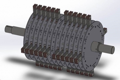 NOVO MODELO DE ROTOR PARA MOINHOS