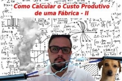 Como Calcular o Custo Produtivo de uma Fábrica – II | Rafael Rezende