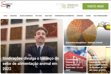 Sindirações divulga o balanço do setor de alimentação animal em 2022 - Edit. Stilo