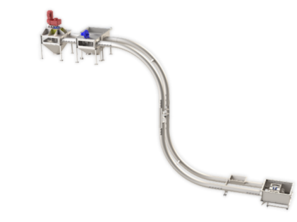 Transportador Tubular (correntes)